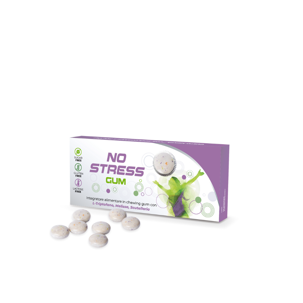 No Stress Gum - Supplement for Better Rest and Relaxation