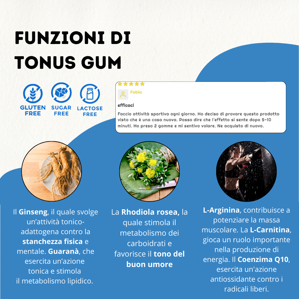 Tonus Gum - Energizing Supplement