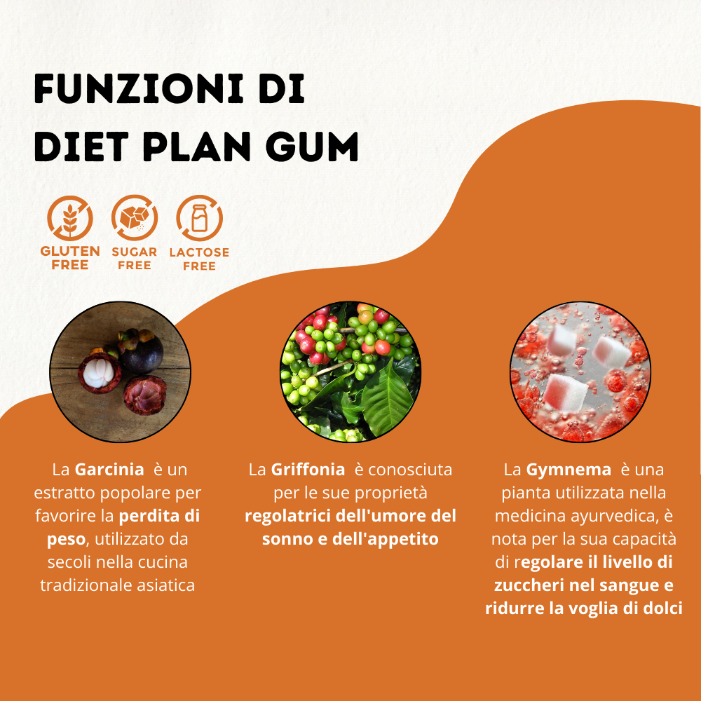 Diet Plan Gum - per il controllo del peso