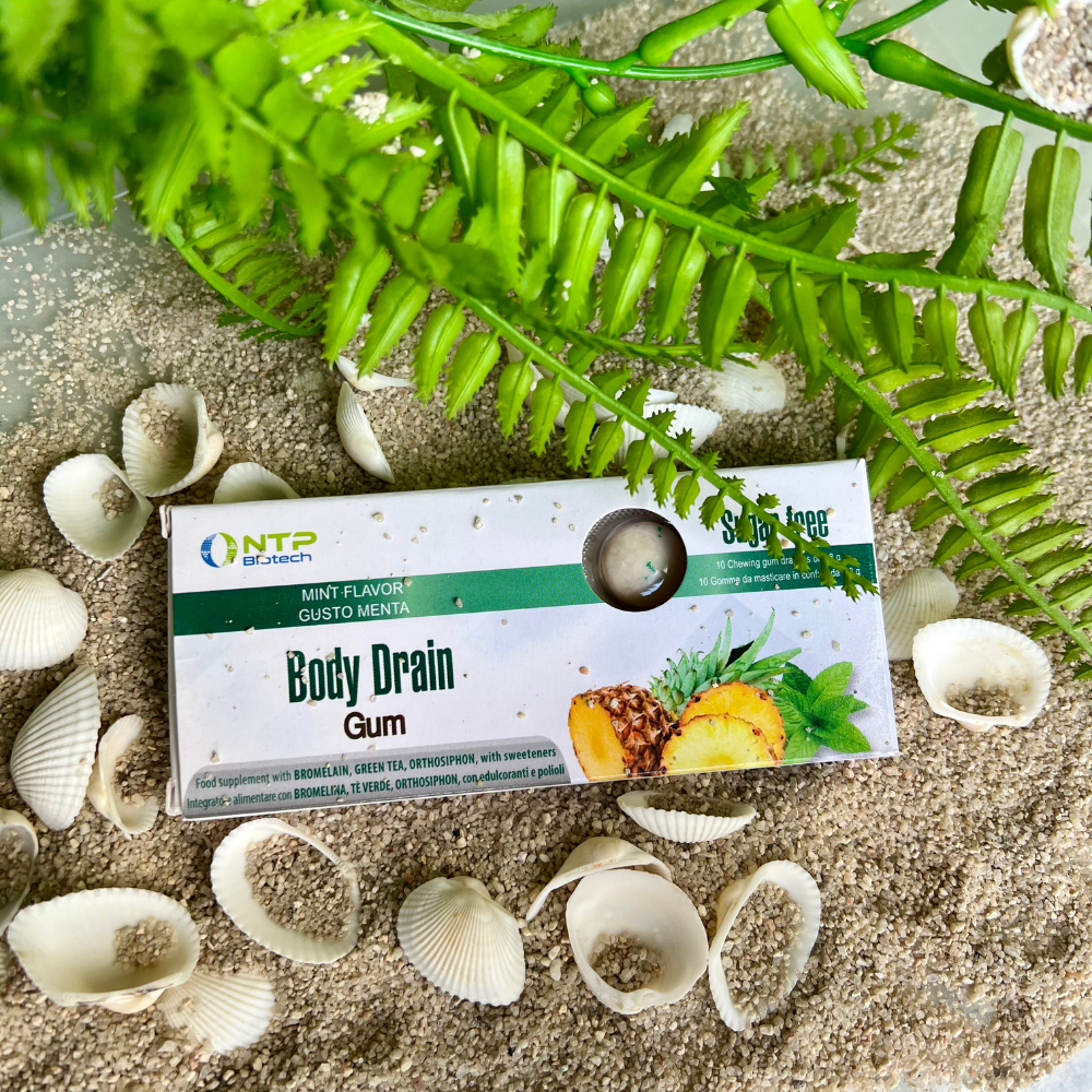 Body Drain Gum - Food supplement to promote water retention