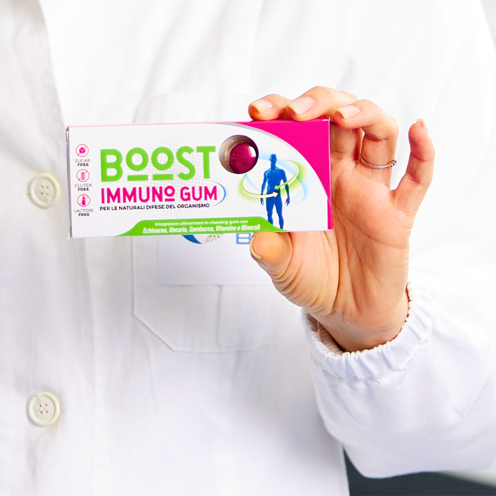 Boost Immuno Gum - immunostimolante per sistema immunitario