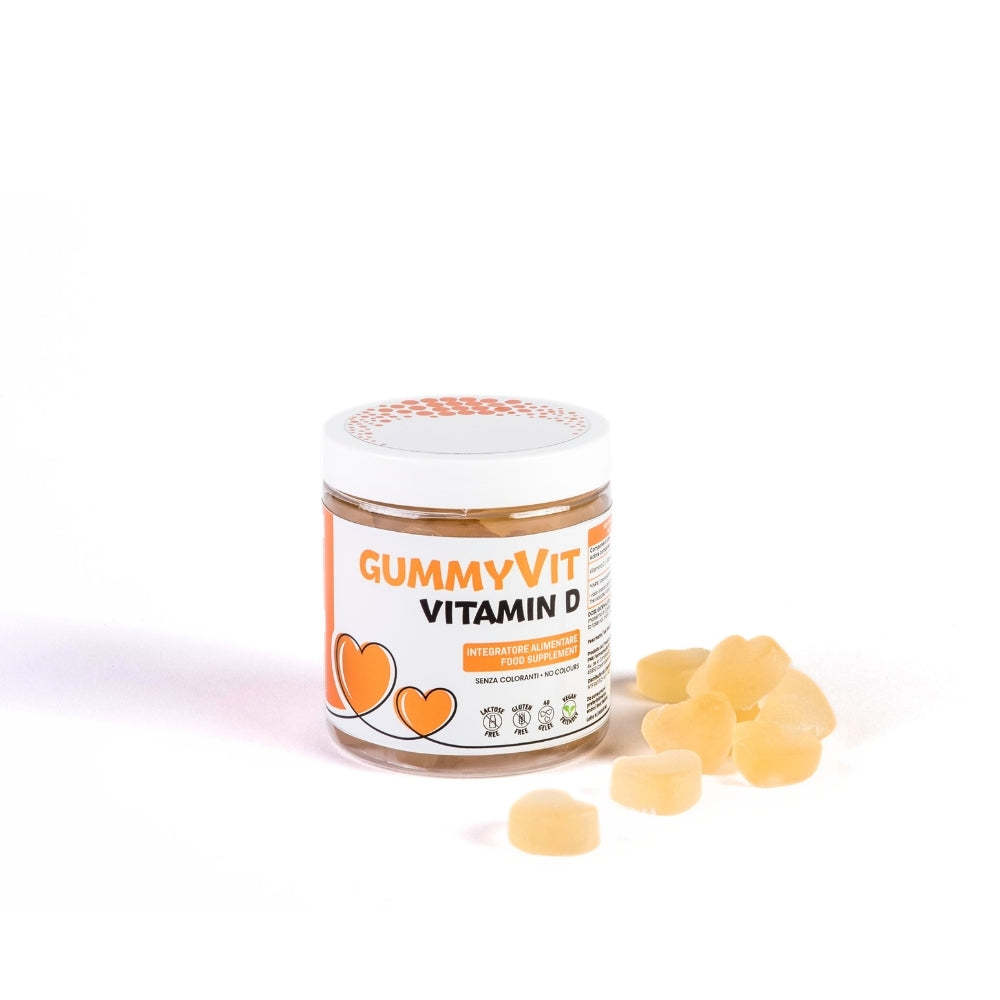 Gummyvit Vitamin D - per apporto di vitamina D, salute di ossa e muscoli