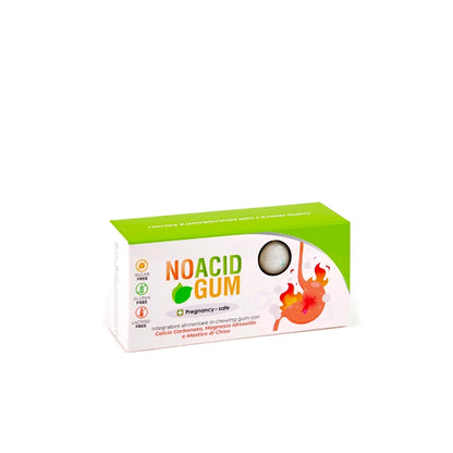 No Acid Gum - per acidità di stomaco, reflusso e bruciore