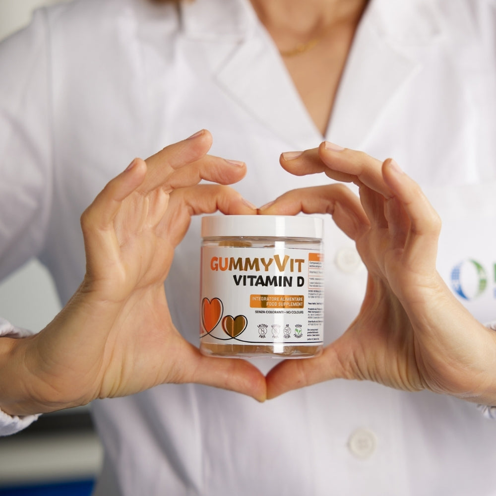 Gummyvit Vitamin D - per apporto di vitamina D, salute di ossa e muscoli