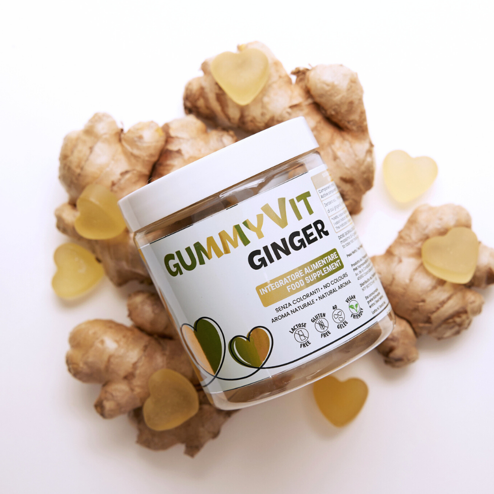 Gummyvit Ginger - per digestione e gas in eccesso