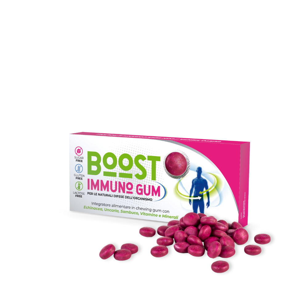 Boost Immuno Gum - immunostimolante per sistema immunitario