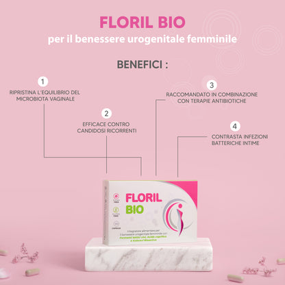 🌸 Floril Bio – per il benessere vaginale, Candida e vaginosi